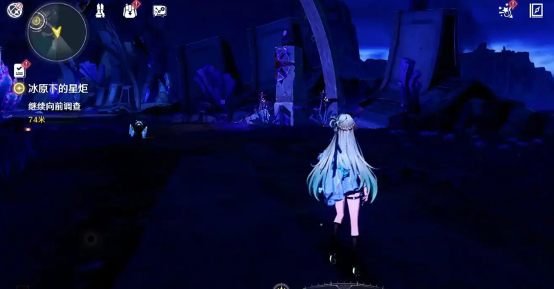 鸣潮冰原下的星炬怎么过
