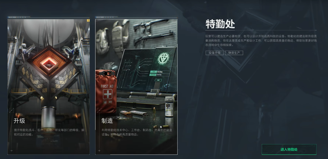 三角洲行动特勤处在哪里