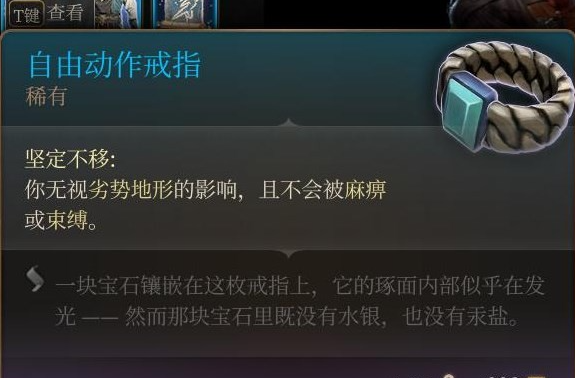 博德之门3防御戒指怎么选