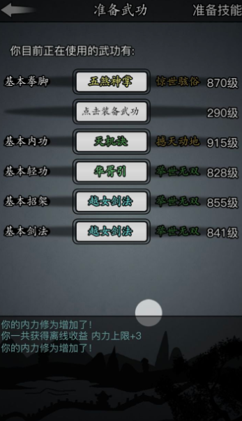 放置江湖秘籍残页怎么用