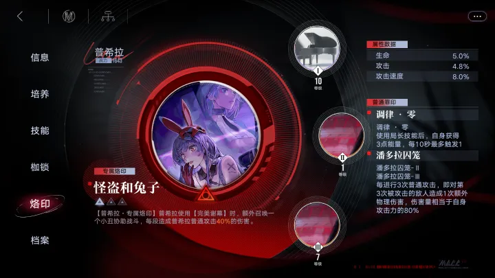 无期迷途兔子带什么烙印