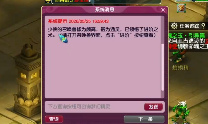 梦幻西游怎么进阶宝宝