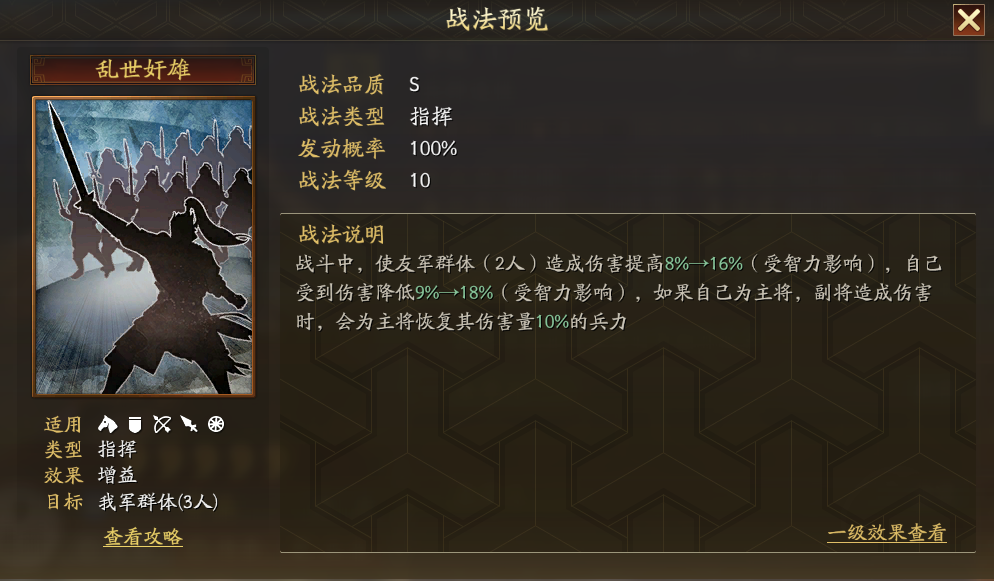 三国志战略版s4赛季奸雄骑如何