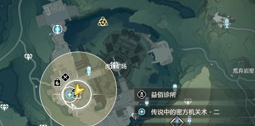 鸣潮虎口矿场门怎么打开