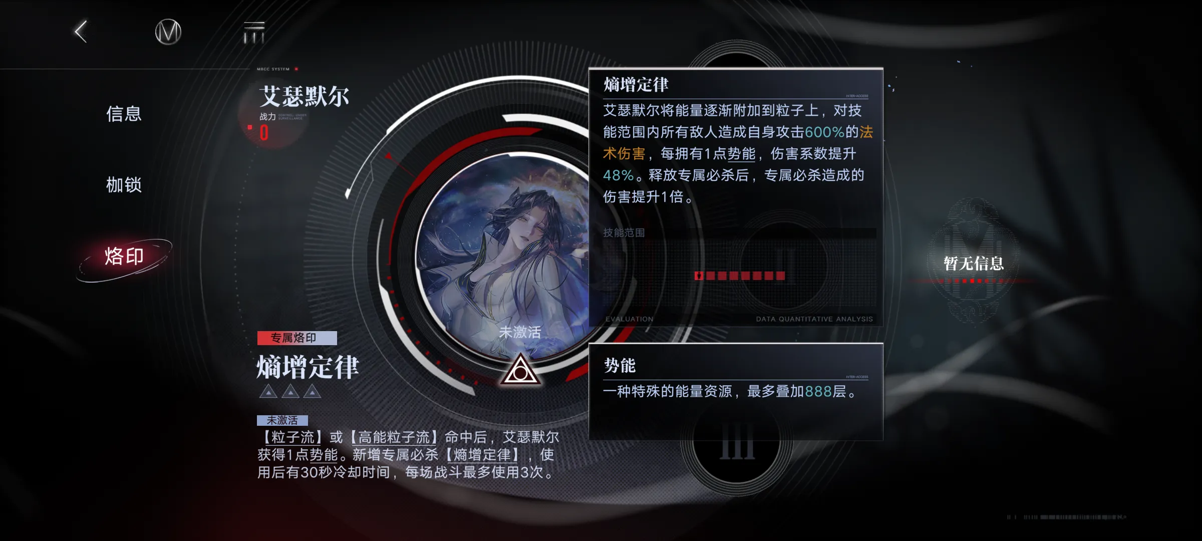 无期迷途艾瑟默尔要抽吗