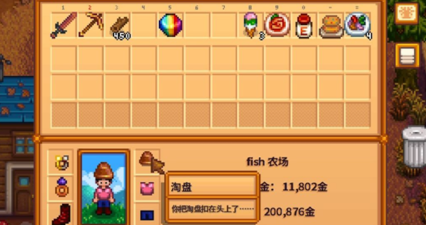 星露谷物语淘盘怎么用