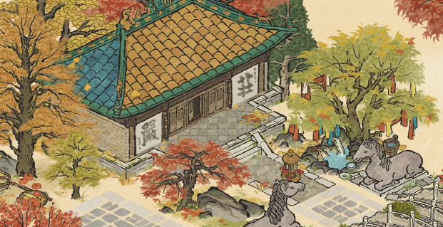 江南百景图古庙怎么修复